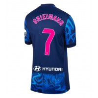 Maglia Calcio Atletico Madrid Antoine Griezmann #7 Terza Divisa Donna 2024-25 Manica Corta